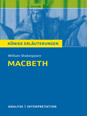 cover image of Macbeth von William Shakespeare. Königs Erläuterungen.